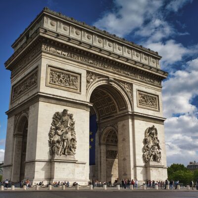 arc-de-triomphe-Paris France