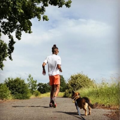 Sameena van der Mijden-Poppy-Run to Romania